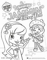 Coloring Shortcake Strawberry Princess Pages Popular sketch template