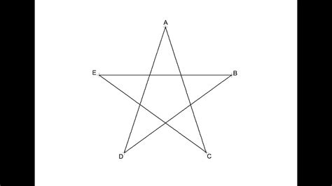 draw   pointed star youtube
