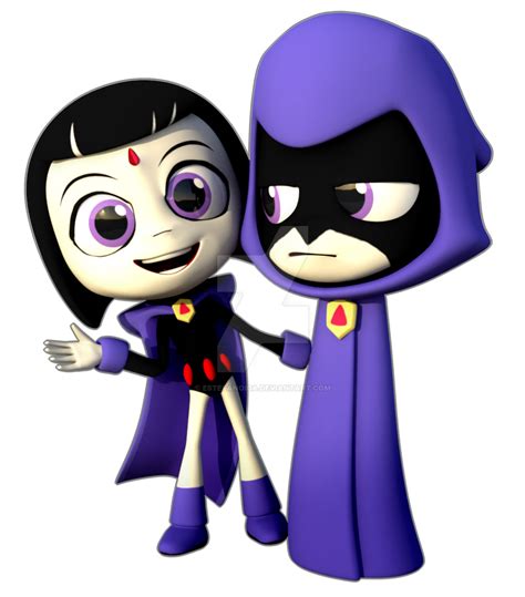 Raven Teen Titans Go Model Commission By Estefanoida On Deviantart