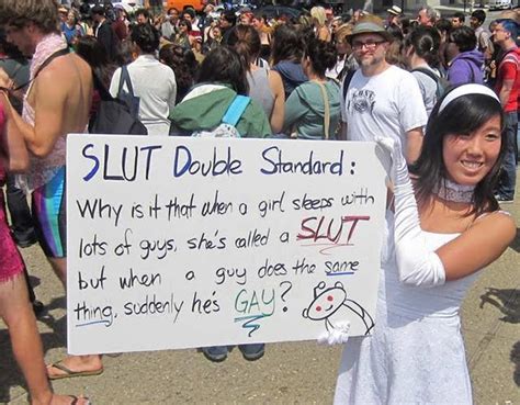 Was Looking Through Slut Walk Pictures And Found This Gem