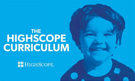highscope curriculum  early childhood education