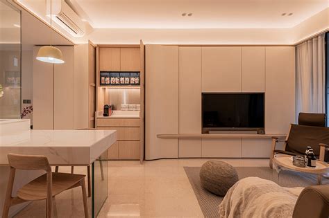 house   bedroom condominium apartment  minimalist  sleek interiors home decor
