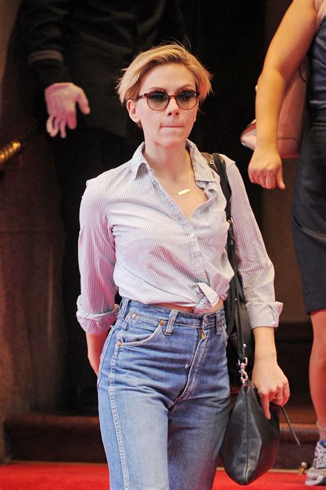 Scarlett Johansson In Jeans Out In Nyc September 2015