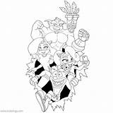 Crash Bandicoot Coco Xcolorings Arrested 1136px sketch template