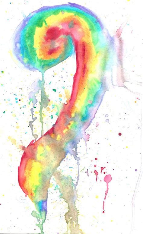 watercolor rainbow  kizistock  deviantart