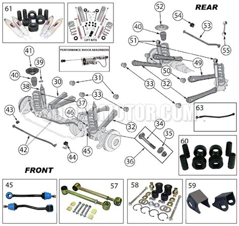 diagram suspension parts wrangler tj somar   house  jeep