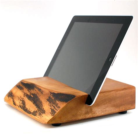 wood ipad stand  block sons  article   cresswell   wide oregon english
