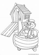 Coloring Pages Andy Pandy Cartoon Color Character Boat Sailor Printable Sheets Speed Kids Found Popular sketch template