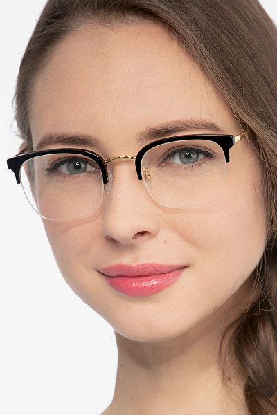 curie browline black glasses for women eyebuydirect womens glasses