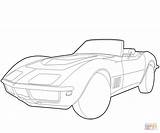 Corvette Chevrolet Getdrawings Drukuj Supercoloring Kolorowanka sketch template