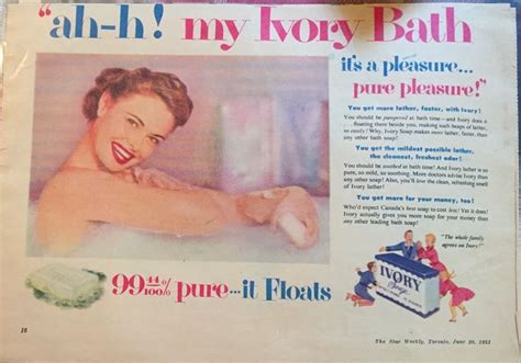 ivory soap ad   bath  vintage advertisements vintage ads retro ads