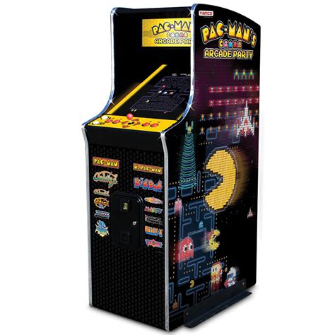 The 30th Anniversary Authentic Pac Man Arcade Game Hammacher Schlemmer