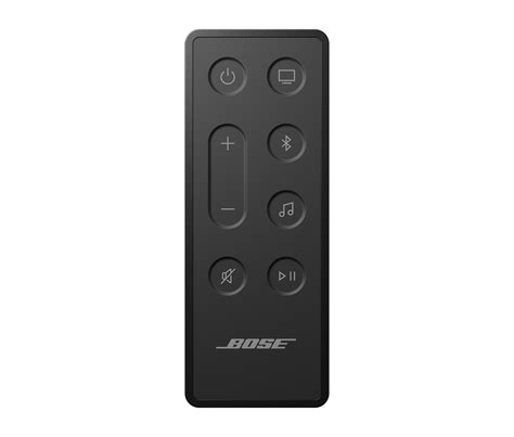 bose smart soundbar  remote control