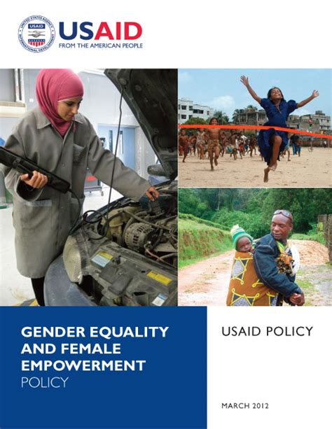 Gender Equality And Female Empowerment Policy U S