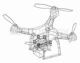 Drone Sketch Quadcopter Concept Paintingvalley Sketches 3d sketch template