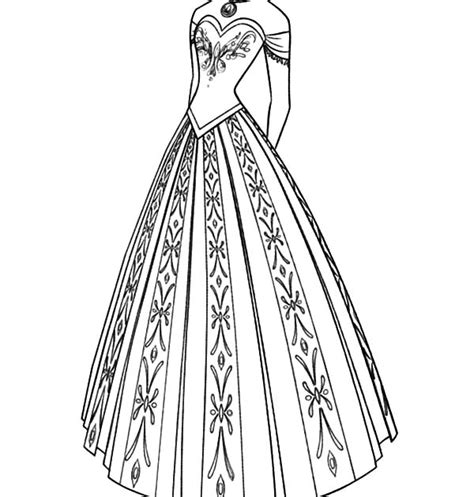 princess dress coloring page scenery mountains