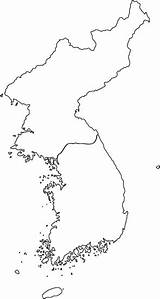 Korea Korean Map Peninsula North Outline South Blank Geography War Than Mississippi Worldatlas Smaller Part But Twenty Percent 지도 Larger sketch template