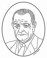 Cordial Quilt Coloring Pages President Presidents Quilts Lyndon Caption Johnson Royalty Clip sketch template