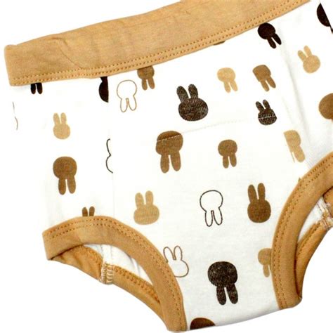 reusable  washable cloth diaper panties  baby boys  girls brown