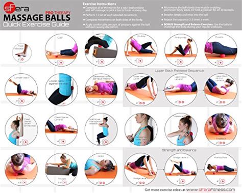 therapy massage ball set includes 1 extra large and 1 small firm ball