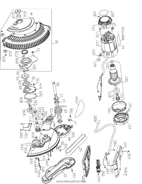 view dewalt dws parts diagram png  diagram images