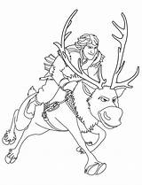 Olaf Kristoff Personaggi Animato Cartone sketch template