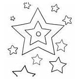 Malvorlage Sterne Sternenhimmel Gefallen sketch template