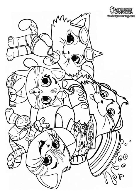 cat coloring pages   daily coloring