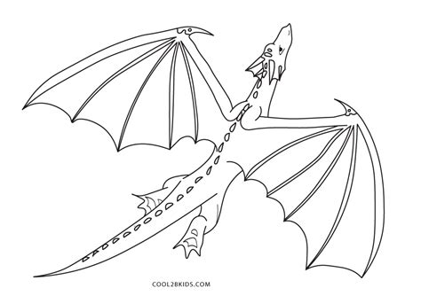 printable dragon coloring pages  kids