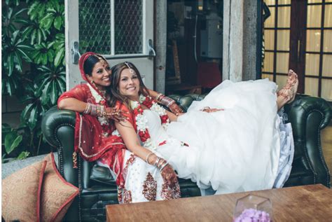 first indian lesbian wedding in america beautiful