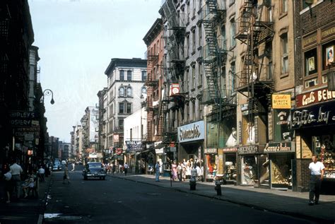mid century manhattan 1950s new york city in kodachrome flashbak