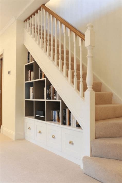 stairs storage ideas   small space stairs