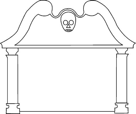 blank tombstone template   blank tombstone template