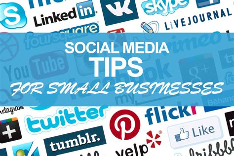 social media marketing tips  small businesses