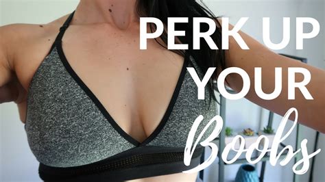 can training perk up your boobs chest workout for women youtube