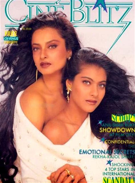 when rekha posed fearlessly for vintage magazine covers celebrities news india tv
