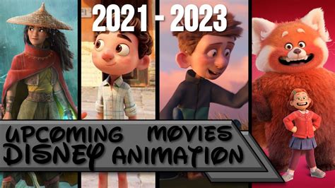 upcoming disney animation movies 2021 2023 disney pixar and 20th