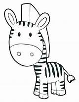 Zebra Coloring Pages Face Baby Cute Colouring Stripes Getcolorings Getdrawings Clipartmag Color Animal Colorings sketch template