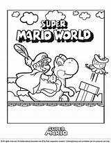 Mario Coloring Super Brothers Pages Printable Destruction Develop Childs Skills Motor Fun Help Only But sketch template