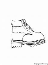 Botas Ropa Pintar Boots Lapices Esté Marcadores Interesado sketch template