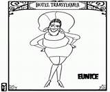 Eunice Frankenstein Transylvania Esposa Ehefrau Kleurplaten Transilvanien sketch template