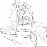 Princesses Mermaids Printablee sketch template