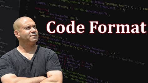 code formatting   format  code  style youtube