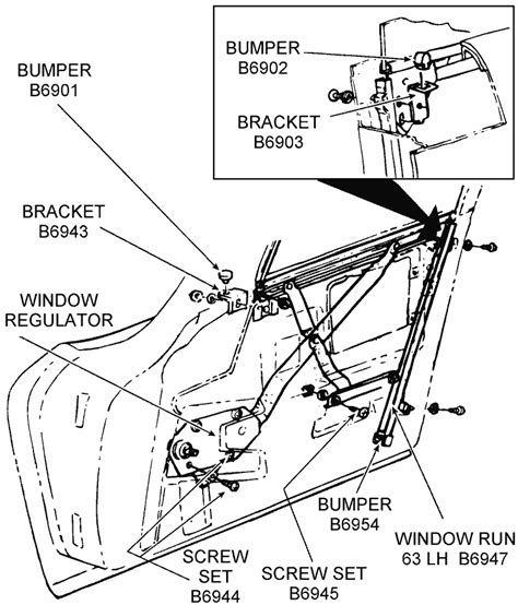 door components diagram view chicago corvette supply