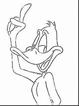 Duck Daffy Coloring Pages Baby Getcolorings Print sketch template