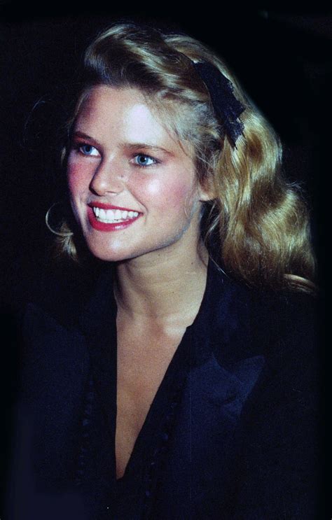 christie brinkley young    transformation