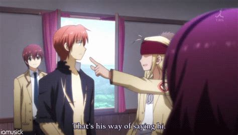 Angel Beats Yuri  Find And Share On Giphy