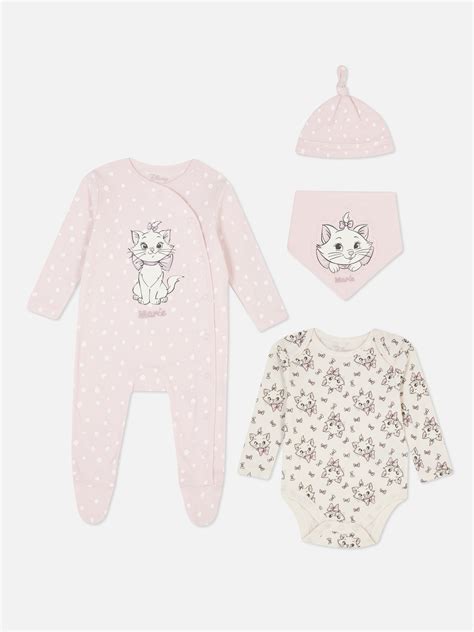 disney aristokatten  delige set essentiele babykleding kleding voor babys en pasgeborenen