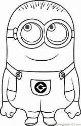Phil Coloring Pages Minions Coloringpages101 sketch template