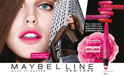 maybelline marketing strategy ads  biggest cosmetics brands